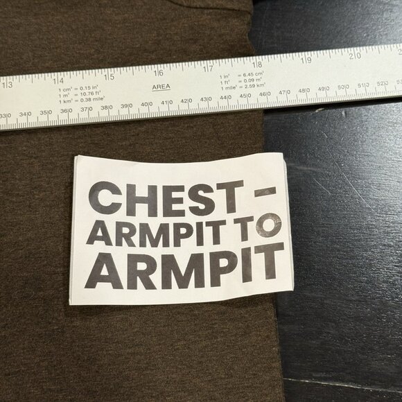 NWT Gender Bias Sienna Brown Short Sleeve Capsule Shirt Top Womens Size Large - Picture 9 of 10